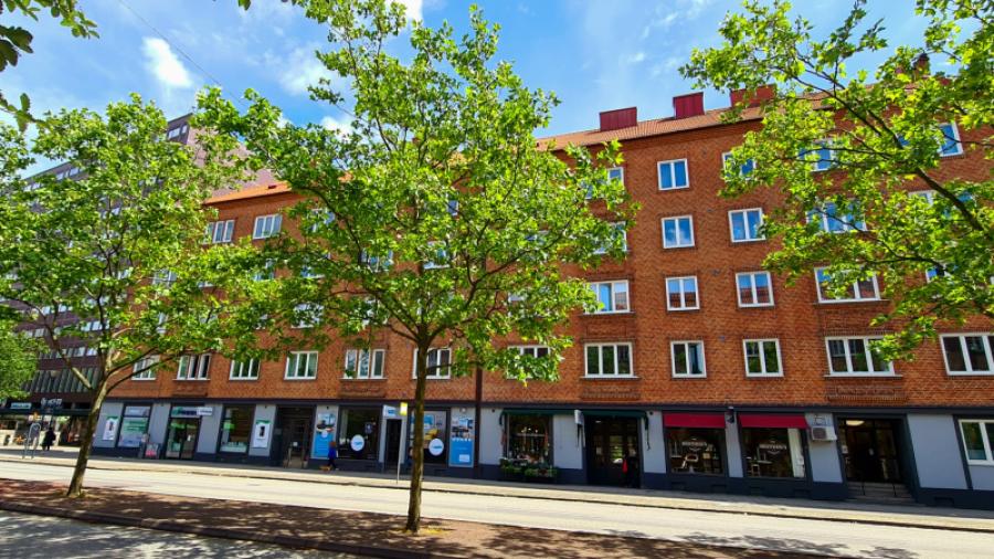 Föreningens fasad mot Föreningsgatan 